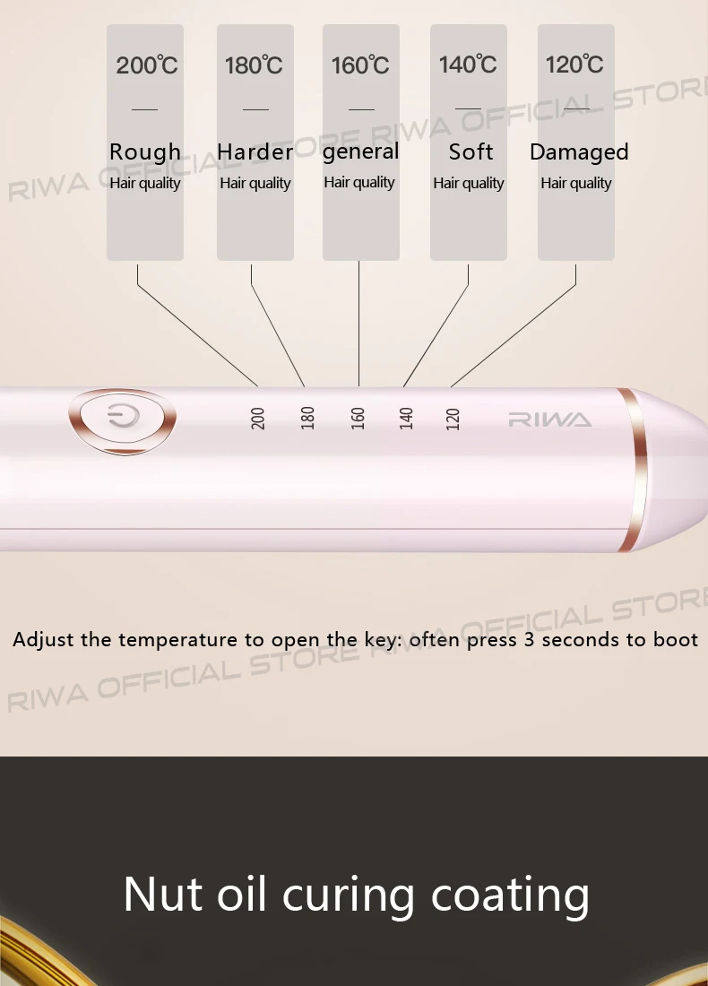 RIWA керамические щипцы для завивки волос инструменты для завивки волос Вэйвер груша цветок конус Электрический ролик для волос щипцы для завивки палочка RB-8300