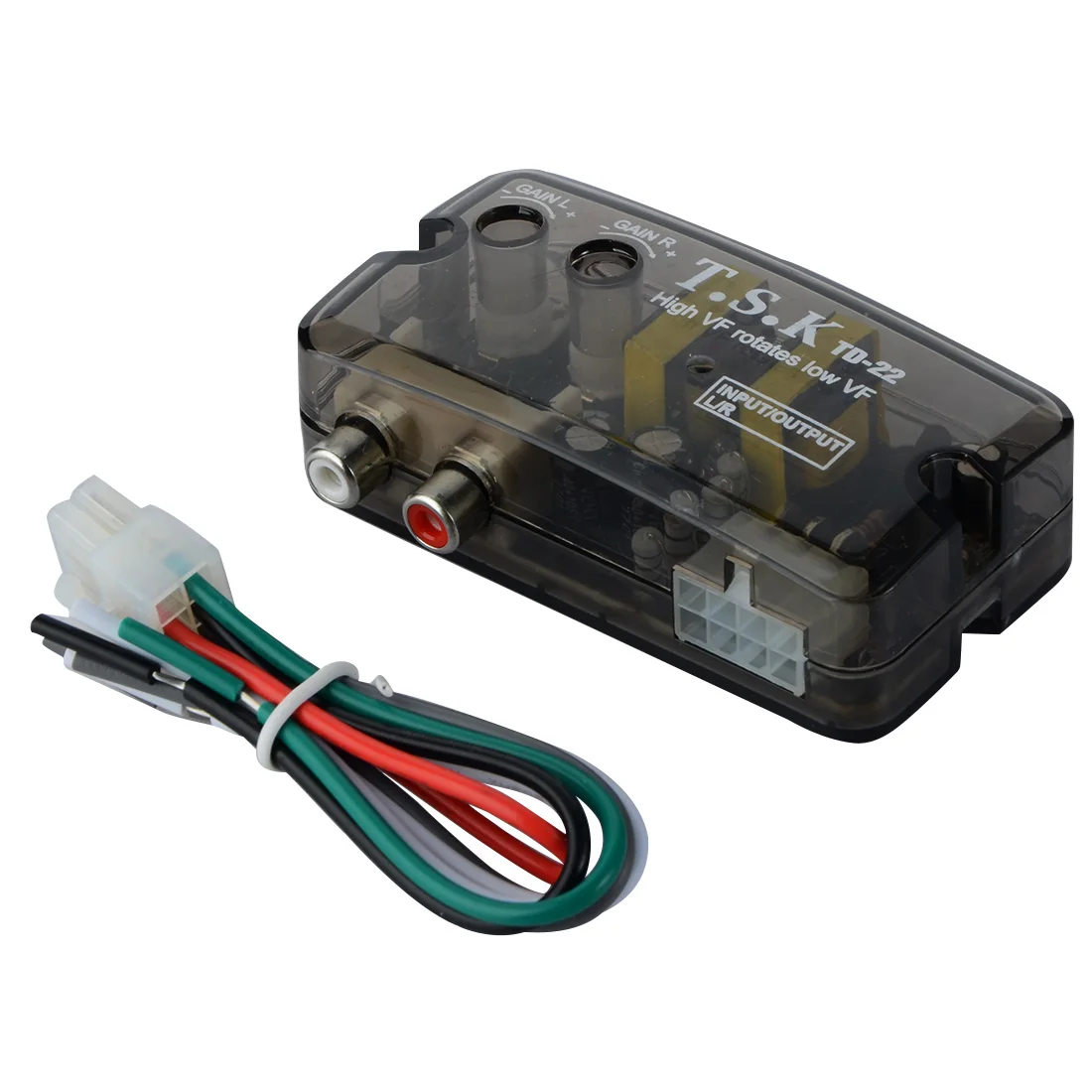 

Car Truck Stereo 2 Channel High To Low Vf Power Amplifier Delayer