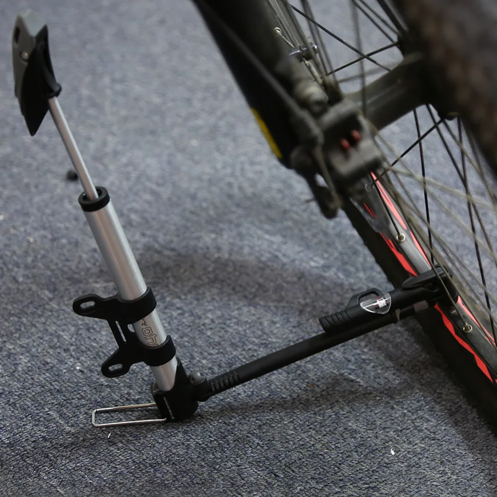 GIYO велосипедный насос для велоспорта 140 Psi MTB дорожный складной Мяч Портативный