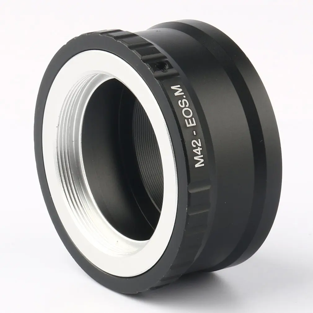

For M42-eos M Adapter Ring For M42 Lens To Canon Eosm Micro Single Slr Camera Body Exquisitely Designed Durable