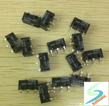 

D2F-01F-T Subminiature Basic Switch, 5 pcs/Lot OMR D2F01F-T D2F01FT Mouse Micro Switch Mouse Buttom