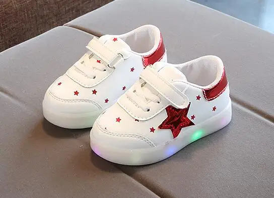 2018 Chaussure Enfant обувь для детей Демисезонный новые дышащие детская со светом