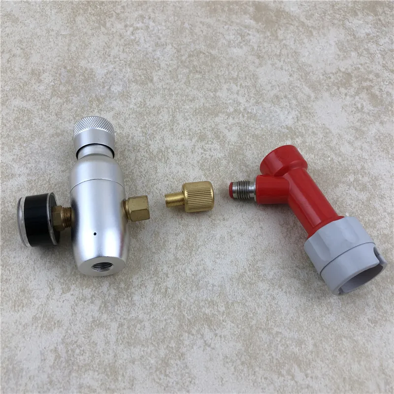 Premium  Portable CO2 Keg Charger CO2 Regulator 0-60psi for Beer Brewing Keg (10)