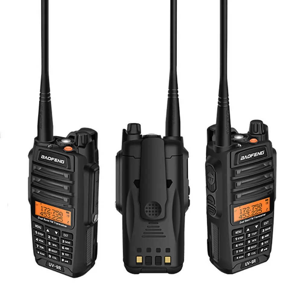 Baofeng UV-9R Водонепроницаемая рация IP67 8 Вт двухсторонняя радиостанция UHF VHF BF-A58 уличная рация