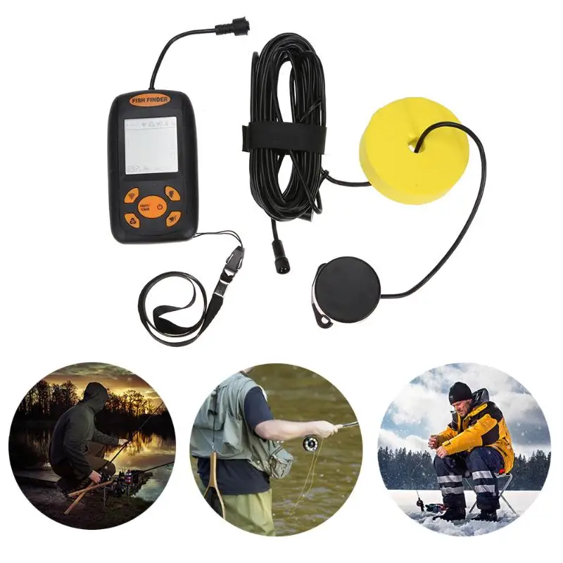 

Portable Wire Ultrasonic Fish Fishing Finder Sensor Echo Fishing Sounder Carp Fishing Finder Accessories Pesca