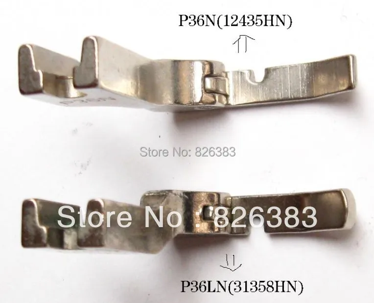 2 Stuks Scharnierende Naaivoet Voor Juki Ddl-5550, 8300, 8700, 555, 227, Nr. P36N/P36Ln