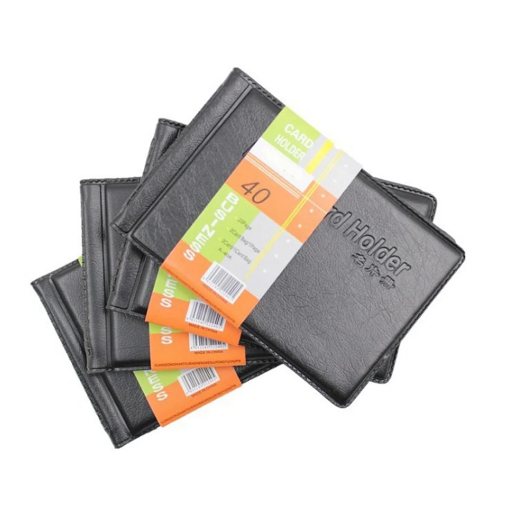 Vintage PU Leather Card Holder and Passport Organizer for Business Professionals
