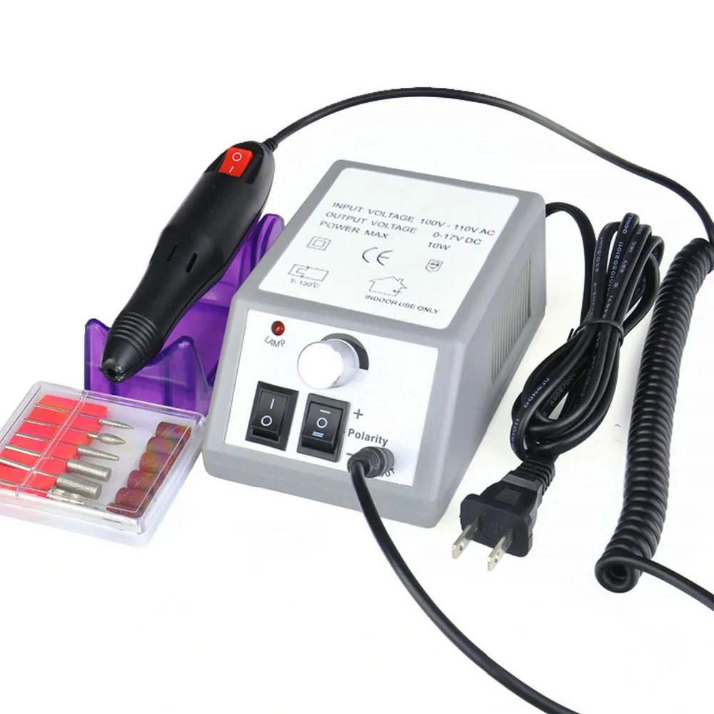 

Professional Electric Nail Acrylic Pedicure Manicure Drill Machine Kits