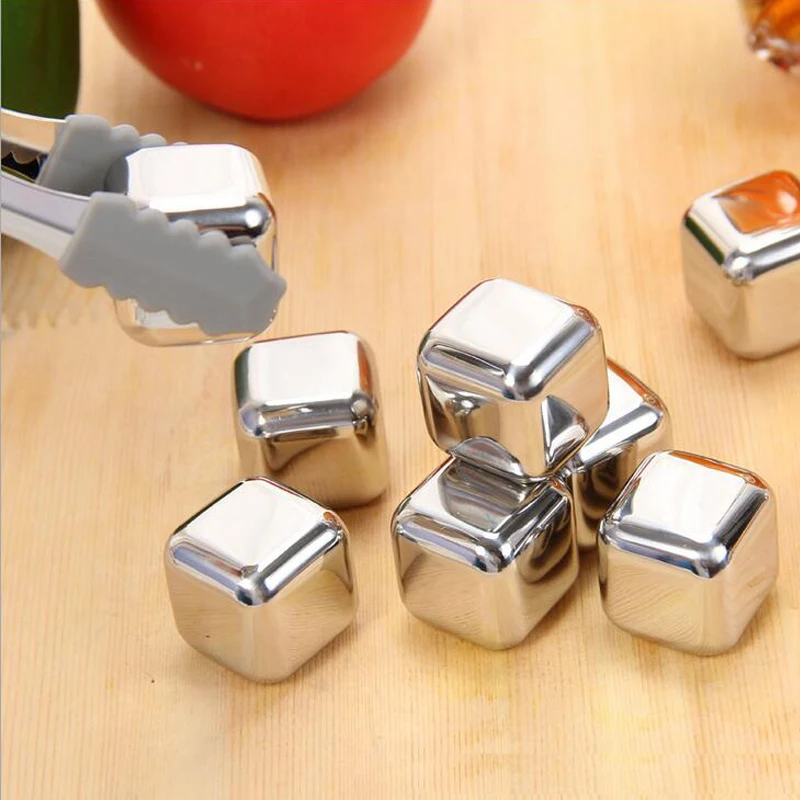 

1PCS 304 stainless steel Ice Cube Tray Pudding 3D DIY Ice Maker Household Use Kitchen Accessories