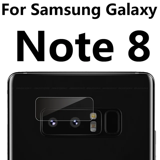 For Samsung Note8 2 шт. Защита объектива камеры для samsung Galaxy Note 9 S9 S8 S7 Edge закаленное стекло на NOTE8 NOTE9 S 7 8 9 задняя пленка - Цвет: For Samsung Note8