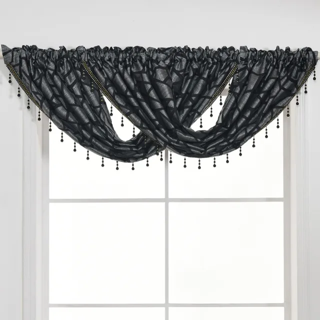 Room Waterfall Modern Thick Window Curtain Home Window Luxury