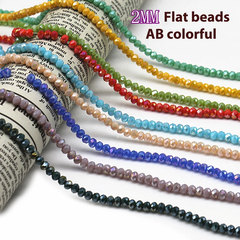 Crystal Beads 2/3/4/6/8mm Czech Glass Crystal/Wheel for diy Jewelry Making small seed beads beading jewelry girl | Украшения и
