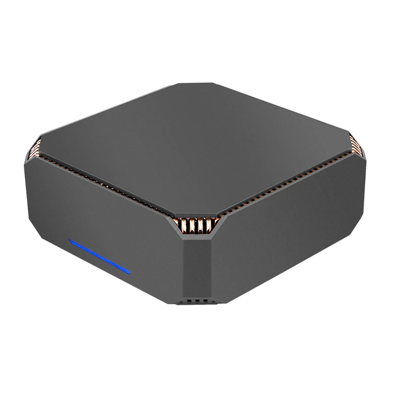 Intel Core i5 7200U Мини ПК Windows 10 Barebone компьютер 2,4 ГГц и 5,8 ггц WiFi BT4.2 4 к HDMI VGA встроенный компьютер настольный вентилятор