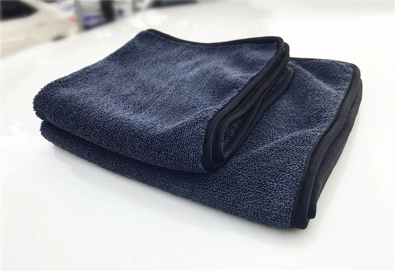 Lucullan Сделано в Корее двустороннее полотенце с шелковым краем 70/30 смесь микрофибры для чистки автомобиля сушильная ткань для стекла