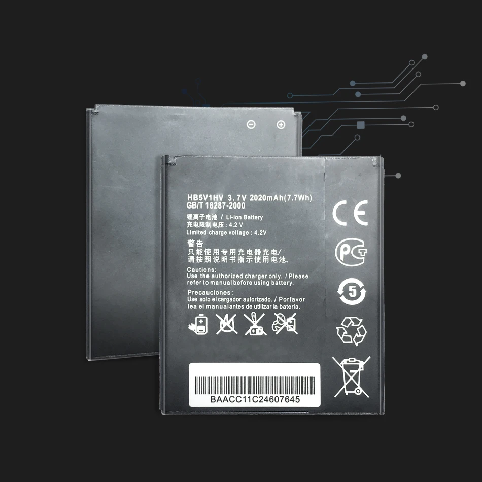 Высокое качество HB5V1HV HB5V1 2020mAh батарея для Huawei Honor Bee Y541 Y5C Y541-U02 y560-U02 аккумуляторы 4 5
