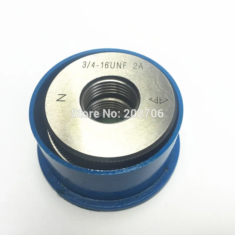 

Factory Outlet 3/4-16UNF thread ring gage TPI thread ring gauge T and Z Go/no go gauge 2pcs/set
