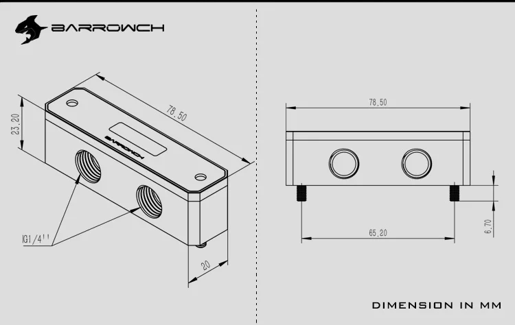 Курган OLED цифровой дисплей измеритель температуры воды использовать для GPU Блок адаптер Добавить в радиатор G1/4 ''термометр фитинг-датчик