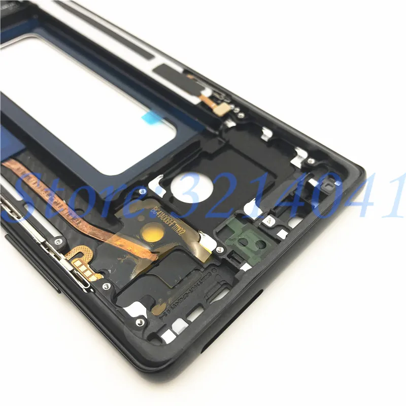 Хорошего качества оригинальные для samsung Galaxy Note 8 N950 средняя рамка Безель металлического Корпус чехол с Мощность кнопка регулировки громкости