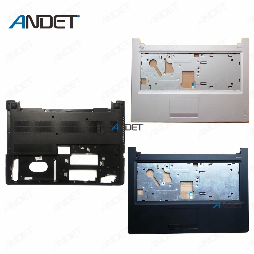 

New Original For Lenovo IdeaPad 300-14 300-14ISK 300-14IBR Palmrest Upper Case with Touchpad Bottom Base Lower Cover