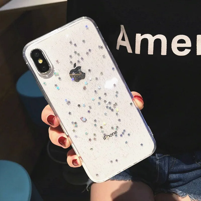 Glitter-Star-Phone-Case-For-iphone-XS-MAX-X-7-8-plus-Soft-TPU-Cases-For (1)