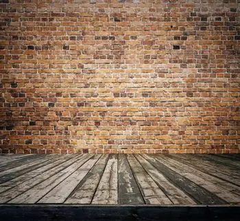 

Brick Wall Board Wood Floor Backgrounds Vinyl cloth High quality Computer printed wall backdrops