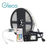 Bande lumineuse Flexible, ruban d'éclairage Flexible, dc 12V LED, 5050, avec télécommande wi-fi RF + adaptateur d'alimentation 12V, ruban d'éclairage Flexible ► Photo 1/6