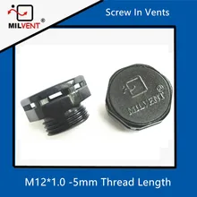 M12* 1,0 короткий тип пластиковый вентиляционный штекер с водонепроницаемой производительностью подходит для