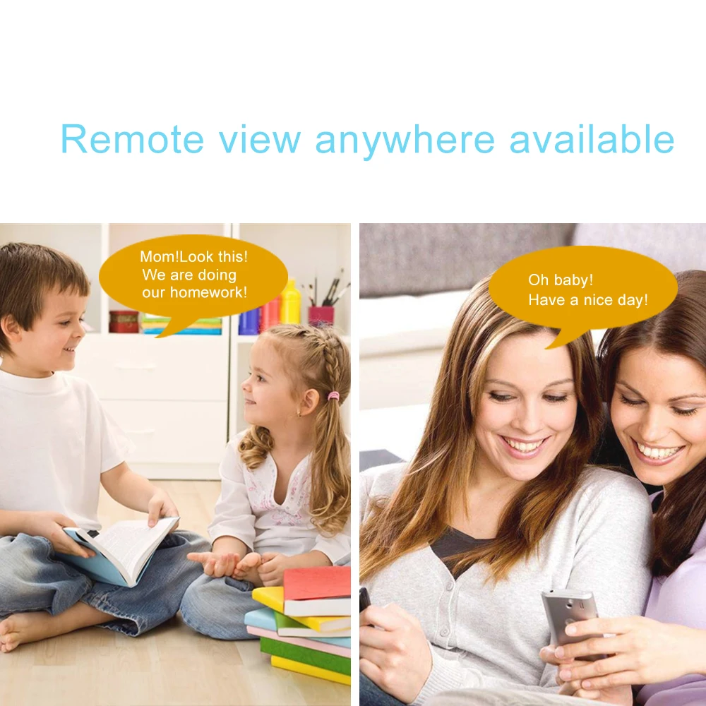 Hiseeu ip камера 960 P HD робот ночного видения двухстороннее аудио детский монитор CCTV SD