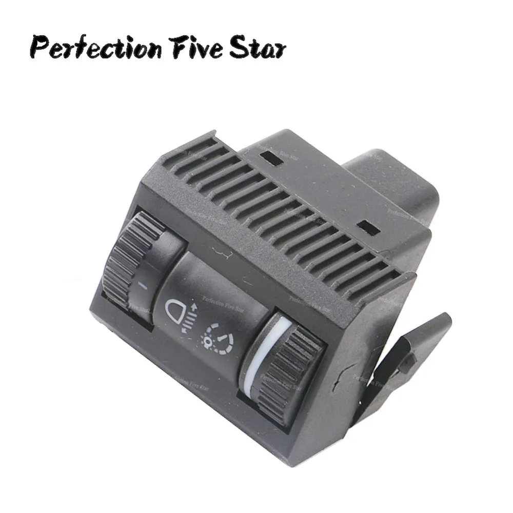 

6Q0941333C 01C Headlight Adjustment & Dashboard Brightness Switch Button For VW POLO 2002 2003 2004 2006 2008 2010