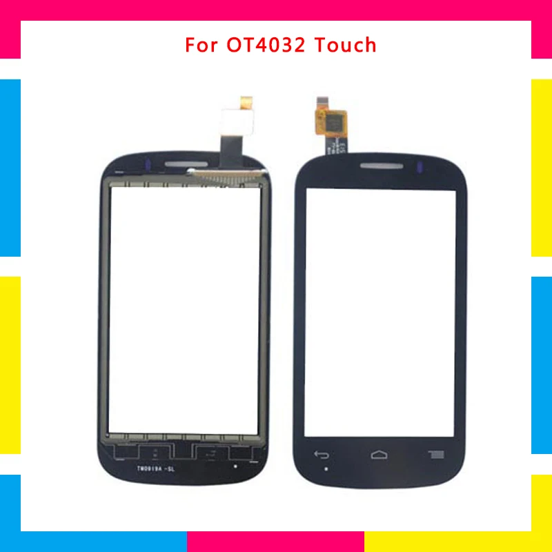 

Replacement high quality Touch Screen Digitizer Sensor Outer Glass Lens Panel For Alcatel One Touch Pop C2 OT4032 4032A 4032D