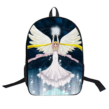 

Boys Girls School rucksack Sailor Moon School Bags fashion Surprise gift Backpack beautiful Students