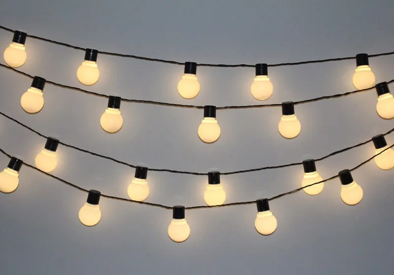 Globe string lights for christmas (1)