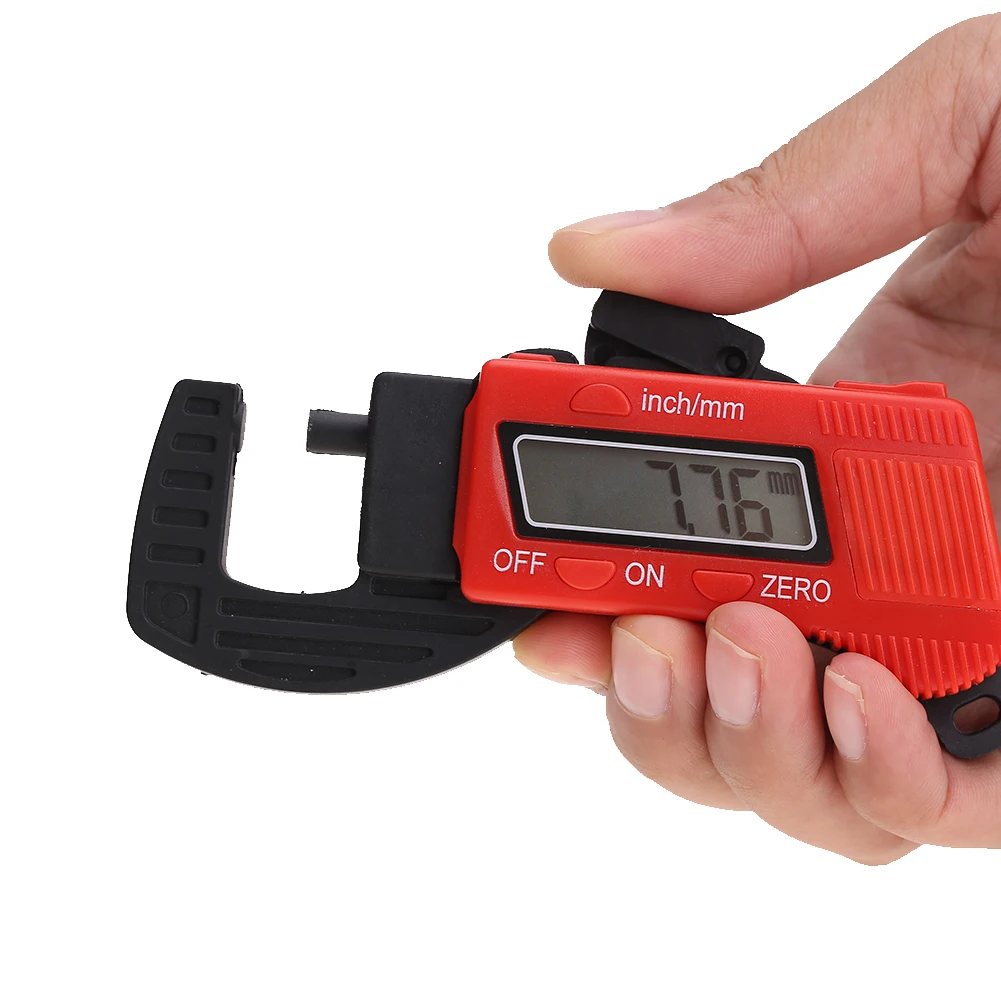 12.7mm Carbon Fiber Composites Digital Thickness Meter Caliper