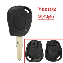 5 шт./лот) 1 кнопки дистанционного ключа чехол со светом vac102 лезвие для джило жесткая кнопка для Renault