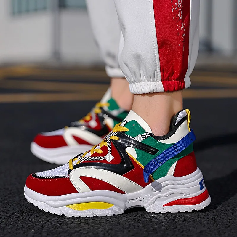 platform running shoes