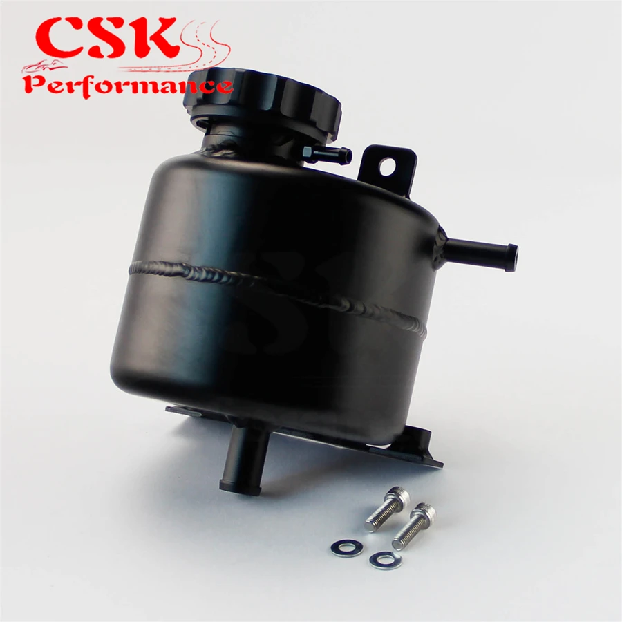 Alloy Coolant Water Overflow Expansion Tank w// Billet Cap Mini Cooper Polished