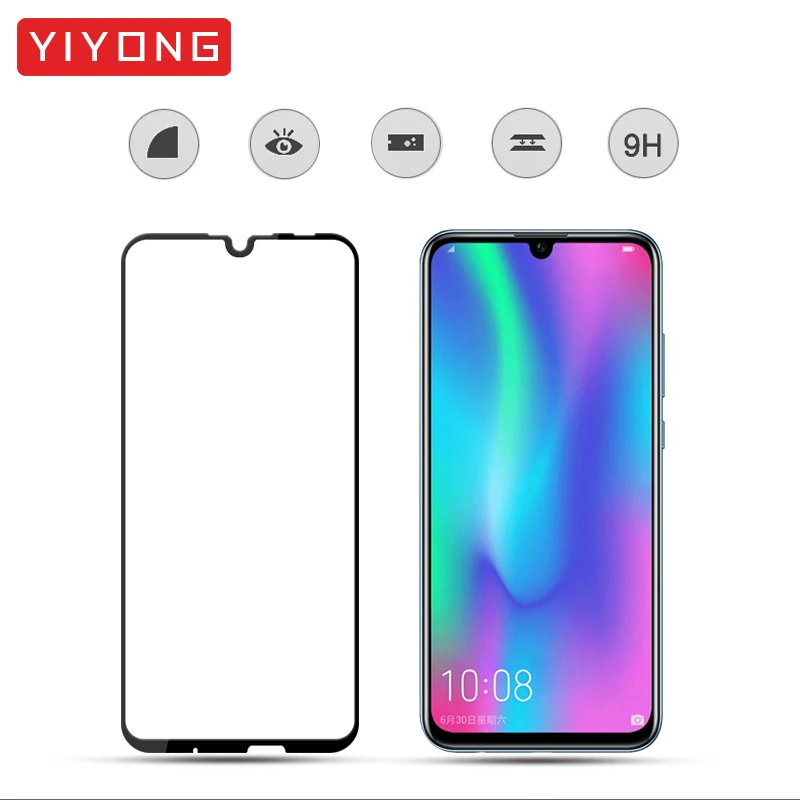 YIYONG 5D полное покрытие стекло huawei P Smart 2019 протектор экрана закаленное для