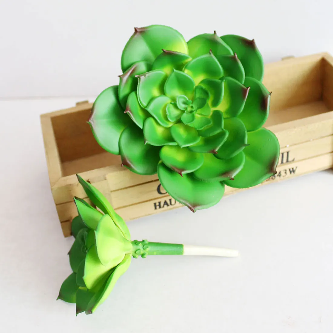 Decorative Artificial Succulents Lotus Flower Plants ...