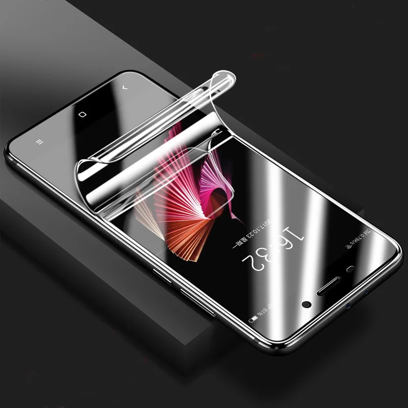 Полноэкранная пленка для Sony Xperia XA1 Ultra Plus защитная на весь экран Гидрогелевая из