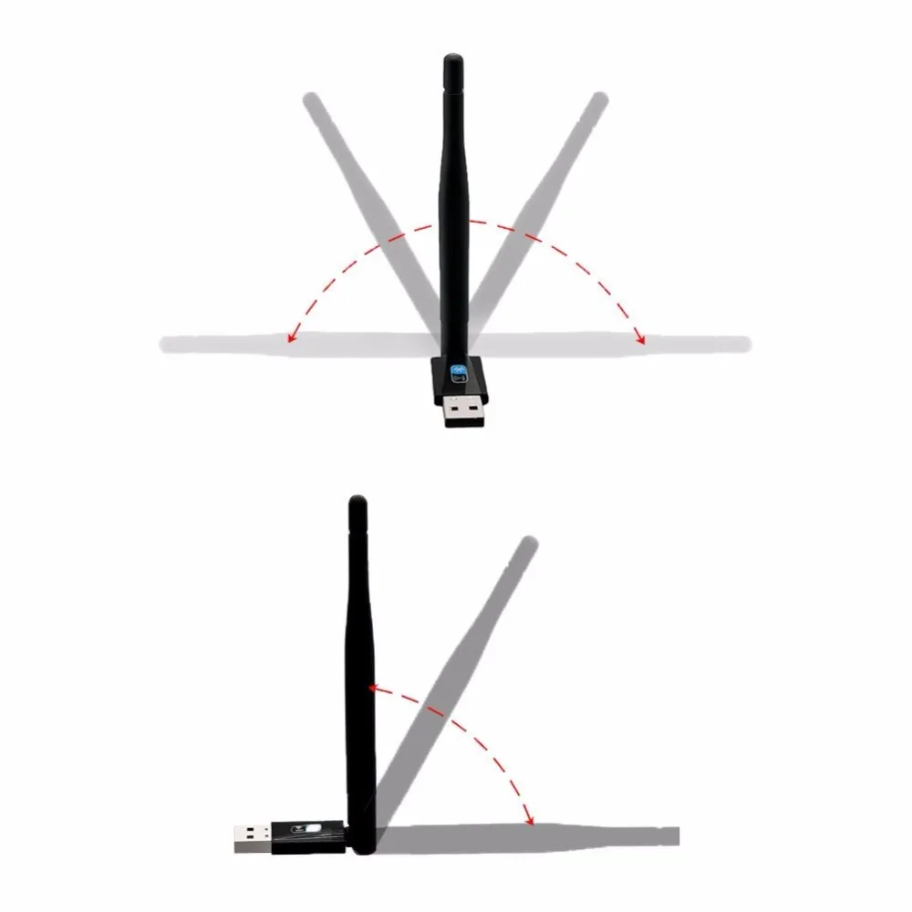 ZAPO Brand Bluetooth 4.0 Wireless Usb 802.11n WIFI Добавить 150 Мбит / с Адаптер 5dbi Антенна Сетевая карта для WIndows Linux Android системы