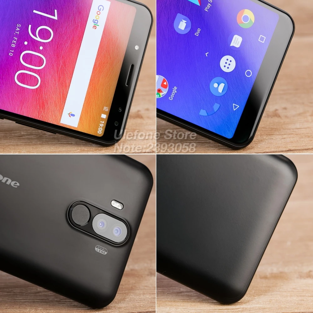 Ulefone Мощность 3 S 6 0 &quot18:9 FHD 4 г смартфон MTK6763 Octa Core Android 7 1 ГБ + 64 16MP Камера 6350 мАч