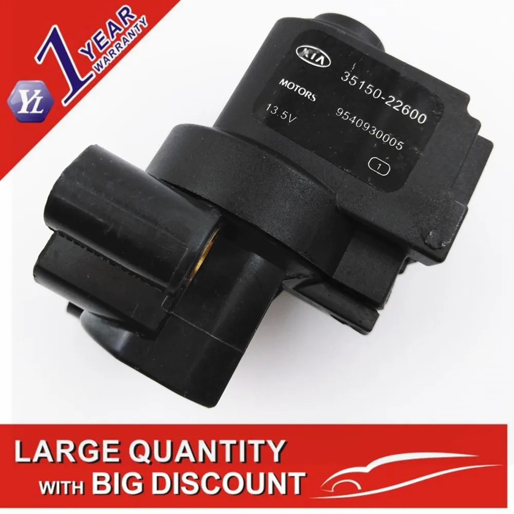 

IDLE SPEED IDLE AIR CONTROL VALVE 35150-22600 For HYUNDAI Accent Elantra Tiburon 00-06 For Kia motors 3515022600