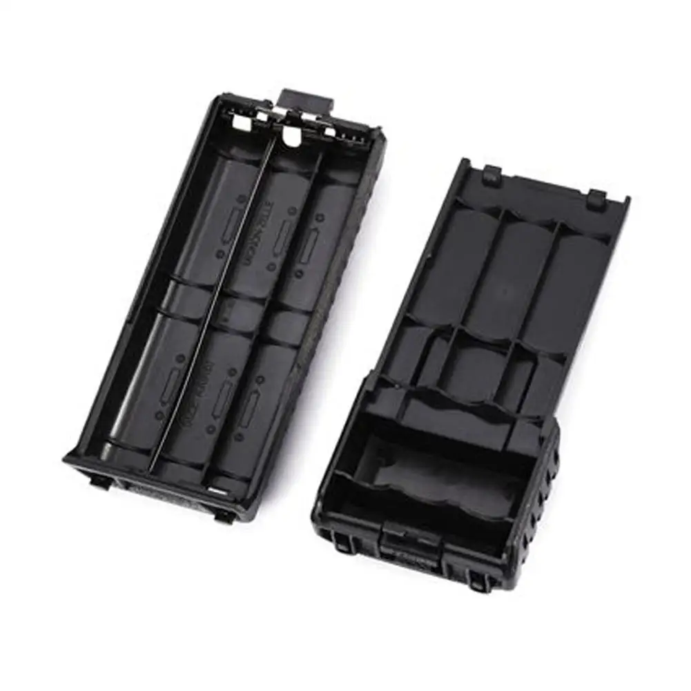 Чехол для аккумулятора 6 AA коробка хранения Baofeng UV5R 5RA 5RB Plus BL5L двусторонняя