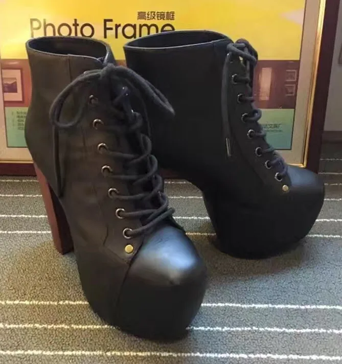 Carré Femme Plate Hiver Véritable Horsehair Botas lavande Woody Black Up Talons Feminina Chaussures Femmes Cheville Bottes Bota Leather Cuir Lace black En forme Mujer Noir Botines XiwOuTZPkl