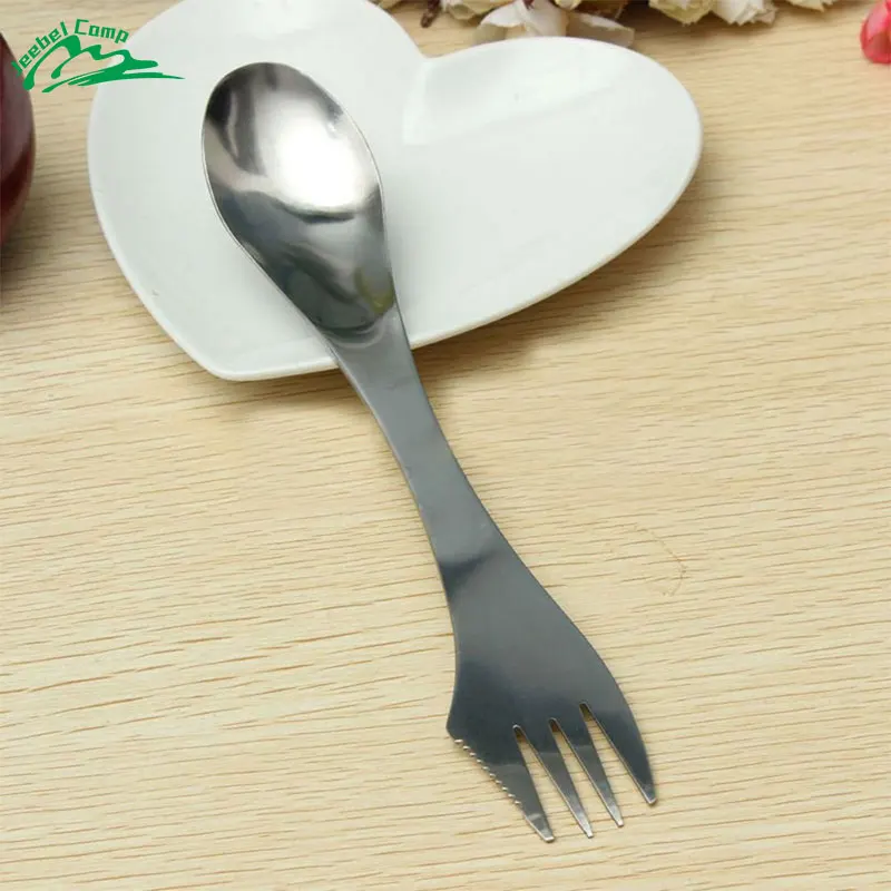 

3 In 1 Spork Spoon Fork Combo Cutlery Utensil Outdoor Picnic Gadget Picnic BBQ Outdoor Travel Camp Cutlery
