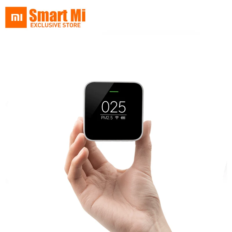  Newest Original Mi Xiaomi PM2.5 Smart Air Quality Monitor Detector Use With Air Purifier Air Qualit