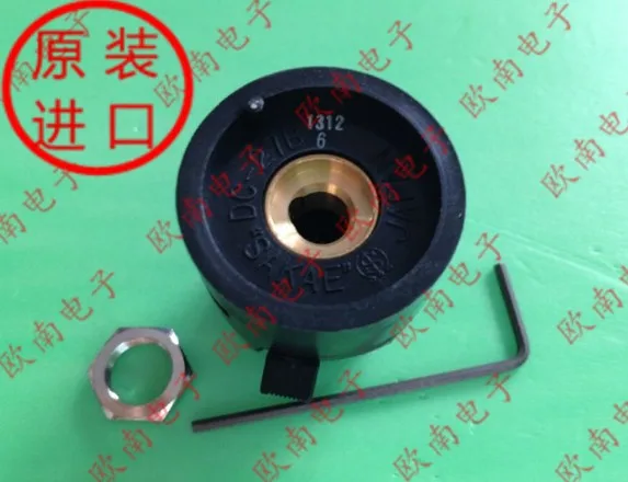 [VK] ORIGINAL JAPAN SAKAE DC10-27B potentiometer digital calibration knob Hole diameter 6MM SWITCH