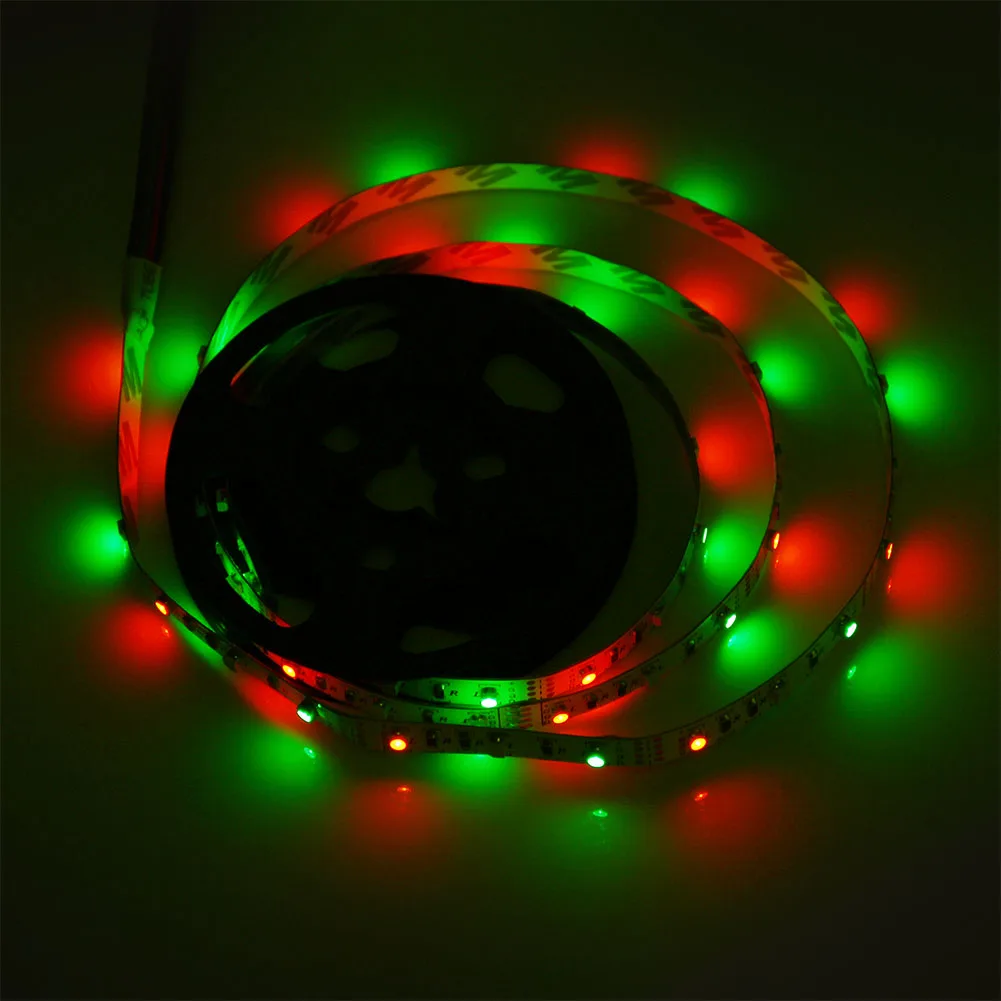 Светодиодная лента с мини подсветкой 3528 RGB 3 клавиши 50 см 1 м 2 4 5 м|led tape|ribbon led3528 rgb |