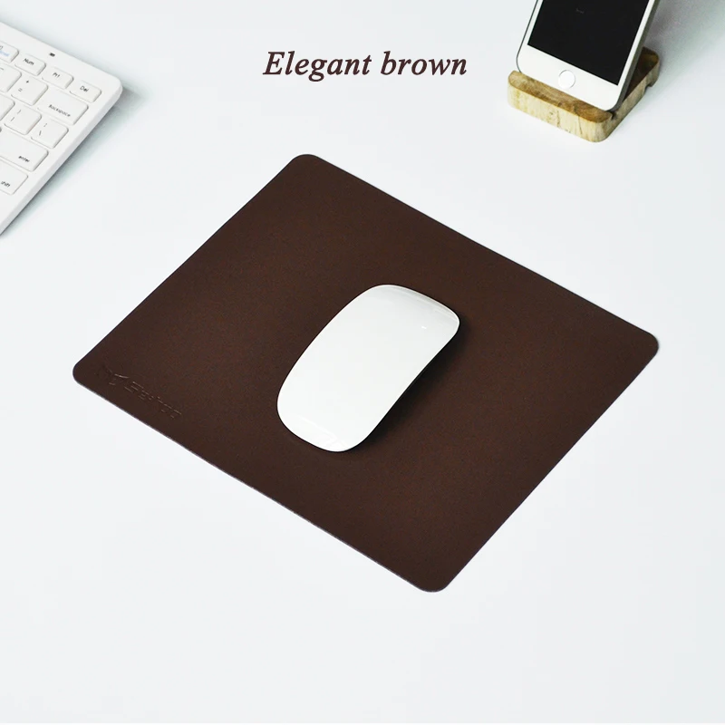 Micro Leather Non-slip Mouse Pad Super Soft Laptop Desk Control Style Mousepad Waterproof Mouse Mat For Office Home Gaming