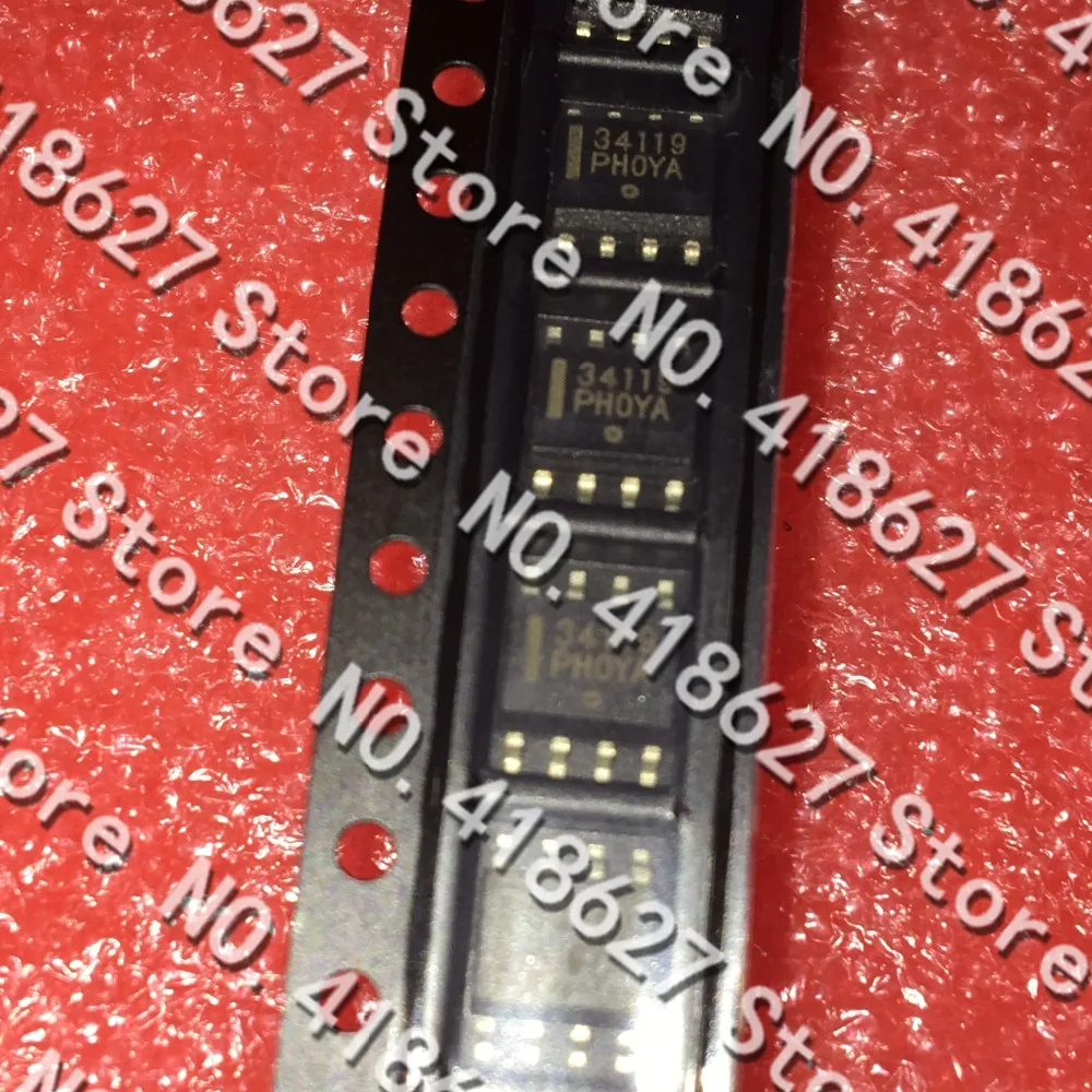 10PCS/LOT MC34119 MC34119DR2G 34119 SOP 8 low power sound audio ...